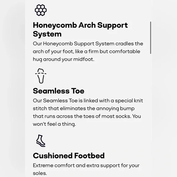 Bombas Women's Ankle Sock 4-Pack - solid white - NWT - Picture 5 of 6